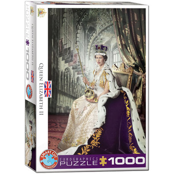 Eurographics, puzzle, Queen Elizabeth Ii, 1000 el. - EuroGraphics