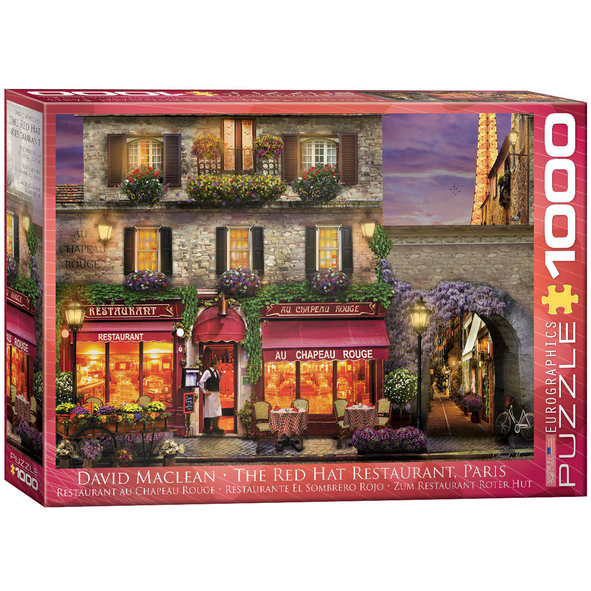 EuroGraphics, puzzle, Restauracja w Paryżu, 1000 el.