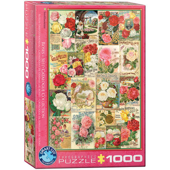 Eurographics, puzzle, Rose Seed Catalog Covers, 1000 el. - EuroGraphics