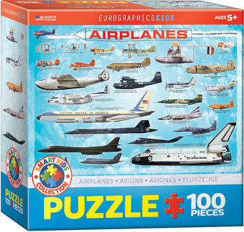 Eurographics, puzzle, Smartkids, Airplanes, 100 el. - EuroGraphics