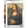 Eurographics, puzzle, sztuka, Mona Lisa Leonardo da Vinci, 1000 el. - EuroGraphics