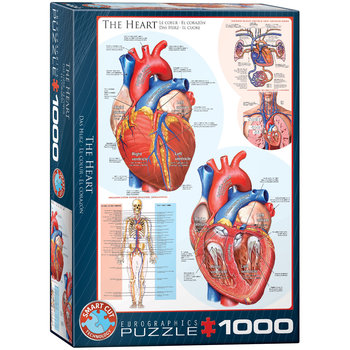 Eurographics, puzzle, The Heart, 1000 el. - EuroGraphics