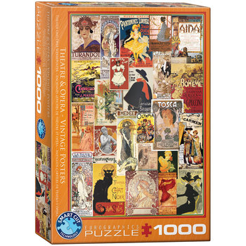 Eurographics, puzzle, Theater Opera Vintage Art., 1000 el. - EuroGraphics