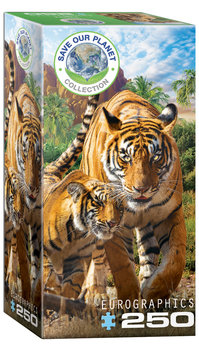 Eurographics, puzzle, Tigers, 250 el. - EuroGraphics