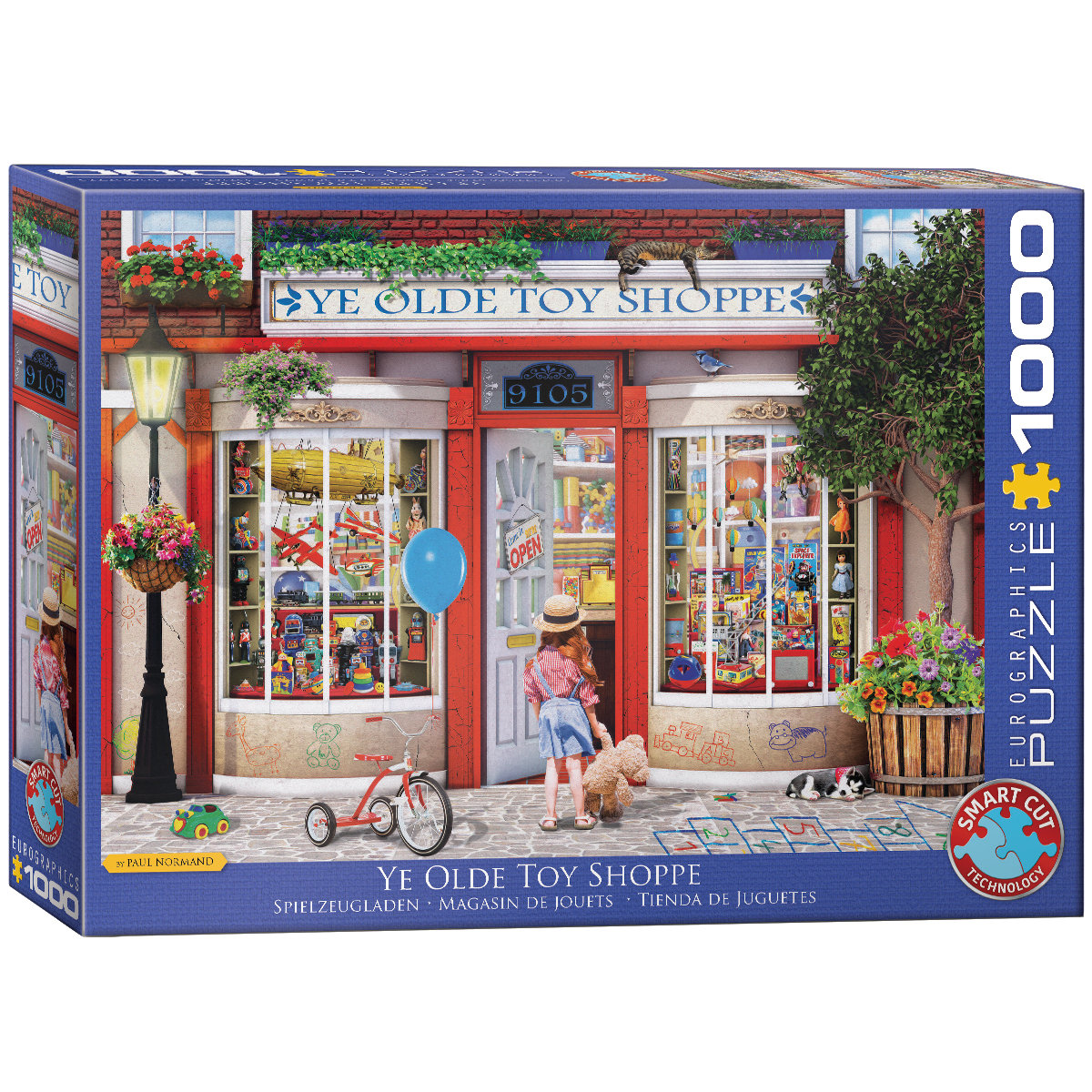 Puzzle Eurographics Ye Old Toy Shoppe - 1000 Piezas Colorido Familiar