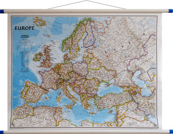 Europa Classic. Mapa ścienna polityczna 1:8 399 000, National Geographic - Opracowanie zbiorowe
