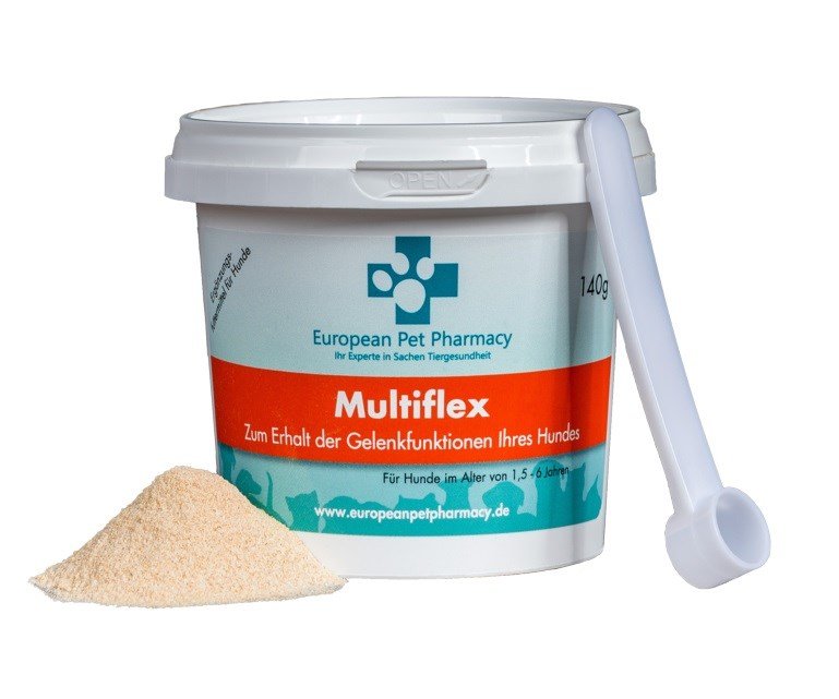 Europen Pet Pharmacy, Multiflex,140g Suplement na stawy dla psów 1,56