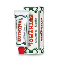 Euthymol pasta do zębów BEZ Fluoru BEZ cukru alkoholu naturalna ORYGINALNA 75ml Euthymol