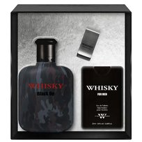 evaflor whisky black op woda toaletowa 100 ml   zestaw  