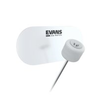 'EVANS EQ CLEAR PLASTIC BassDrum DoublePatch ŁATKA EVANS EQPC2' Evans