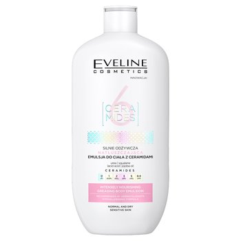 Eveline Cosmetics, 6 Ceramides, Silnie Odżywcza Natłuszczająca Emulsja Do Ciała, 350 Ml - Eveline Cosmetics