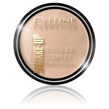 Eveline Cosmetics, Art Professional Make-Up, Matujący puder mineralny z jedwabiem , nr 37 warm beige - Eveline Cosmetics