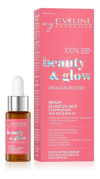 Eveline Cosmetics Beauty&Glow Serum złuszczające 18ml-Zdjęcie-0
