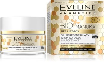Eveline Cosmetics, Bio Manuka, 60+ krem-kuracja silnie regenerujący multiodżywczy na dzień i noc, 50 ml - Eveline Cosmetics
