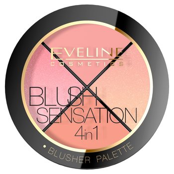 Eveline Cosmetics, Blush Sensation, paleta róży do modelowania twarzy, 12 g - Eveline Cosmetics