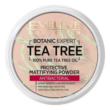 Eveline Cosmetics Botanic Expert Tea Tree Antybakteryjny puder matujący i ochronny 02 12g - Eveline Cosmetics