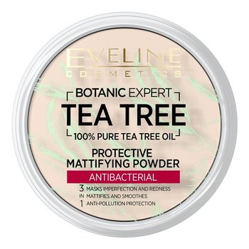 Eveline Cosmetics, Botanic Expert Tea Tree, antybakteryjny puder matujący i ochronny, 12 g - Eveline Cosmetics
