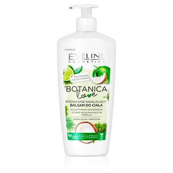 Eveline Cosmetics, Botanica Love, intensywnie nawilżający balsam do ciała olej kokosowy-matcha-limonka, 350 ml - Eveline Cosmetics