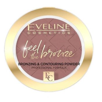 Eveline Cosmetics, Bronzer, Feel The Bronze, 02 Chocolate Cake - Eveline Cosmetics