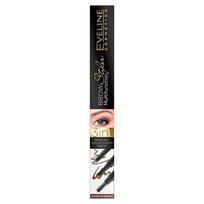 Eveline Cosmetics, Brow Styler Multifunction, Kredka do brwi 3w1, nr 01 Medium Brown Eveline Cosmetics