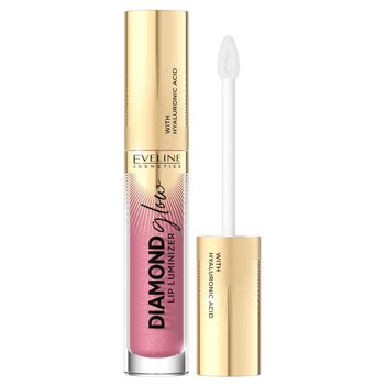 Eveline Cosmetics, Diamond Glow Lip Luminizer, Błyszczyk z kwasem hialuronowym, nr 05 4,5 ml - Eveline Cosmetics