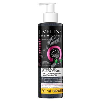 Eveline Cosmetics, Facemed+, matujący żel do mycia twarzy, 200 ml - Eveline Cosmetics