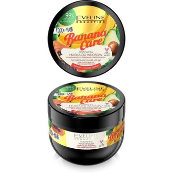 Eveline Cosmetics, Food for Hair Banana Care, maska do włosów farbowanych - ochrona koloru i odżywienie, 500 ml - Eveline Cosmetics