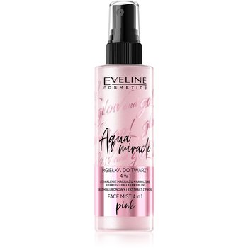 Eveline Cosmetics, Glow and Go, mgiełka do twarzy 4w1 02 Pink, 100 ml - Eveline Cosmetics