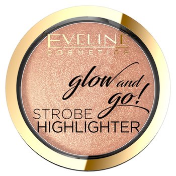 Eveline Cosmetics, Glow and Go, rozświetlacz do twarzy 02 Gentle Gold, 8,5 g - Eveline Cosmetics