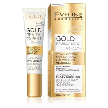 Eveline Cosmetics, Gold Revita Expert, krem-żel pod oczy 30+/40+, 15 ml - Eveline Cosmetics