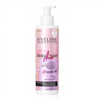 Eveline Cosmetics, Insta Skin Care, głęboko oczyszczający żel do mycia twarzy Wash Off, 200 ml - Eveline Cosmetics