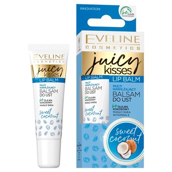 Eveline Cosmetics, Juicy Kisses, balsam do ust Kokos, 12 ml - Eveline Cosmetics