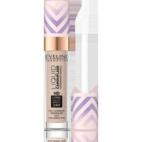 Eveline Cosmetics, Liquid Camouflage, wodoodporny korektor kamuflujący z kwasem hialuronowym 05 Light Sand, 7,5 ml
