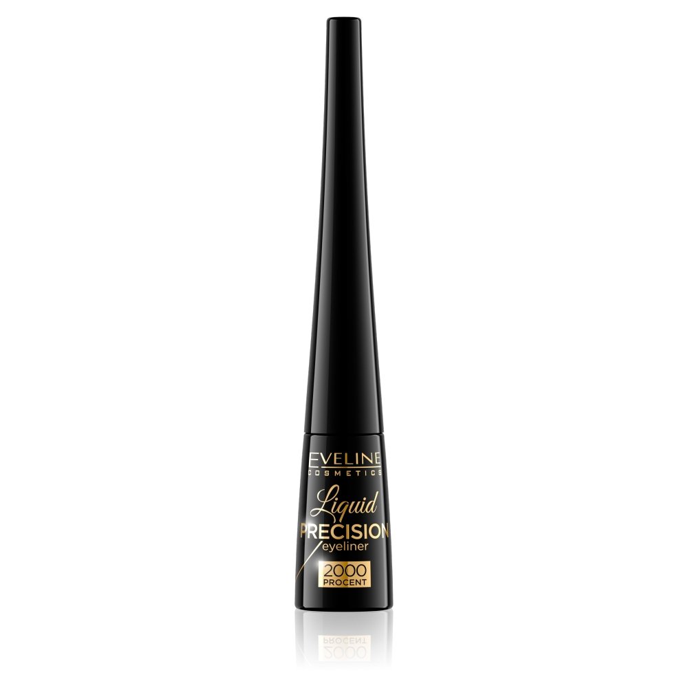 Empik Eveline Cosmetics, Liquid Precision, eyeliner w płynie czarny, 4 ml