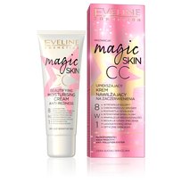 Eveline Cosmetics, Magic Skin CC, upiększający krem nawilżający na zaczerwienienia 8w1, 50 ml