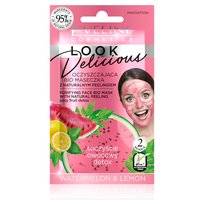 Eveline Cosmetics Oczyszczająca Maseczka+naturalny scrub Watermelon&Lemon 10ml Eveline Cosmetics