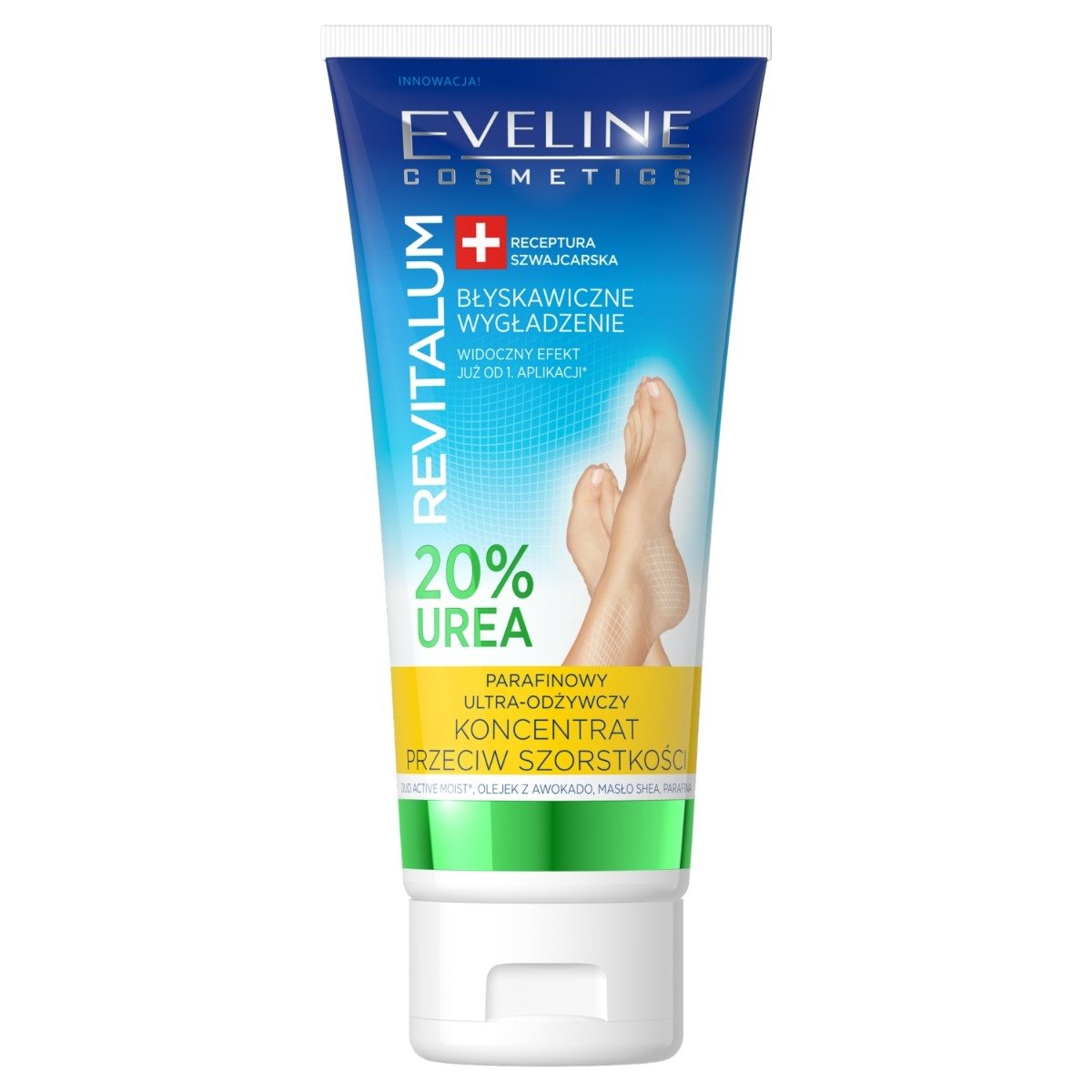 Eveline Cosmetics Revitallum, Złuszczająca Tarka Do Stóp W Kremie, 75 Ml