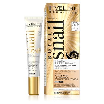 Eveline Cosmetics, Royal Snail 50+/70+, krem intensywnie liftingujący pod oczy i na powieki, 20 ml - Eveline Cosmetics