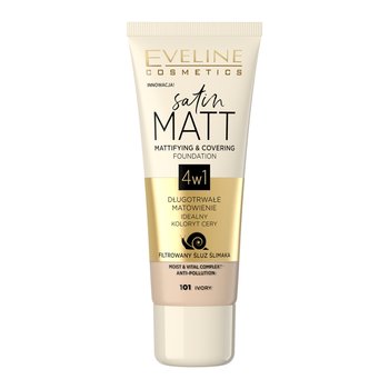 Eveline Cosmetics Satin Matt Podkład 101 Ivory - Eveline Cosmetics