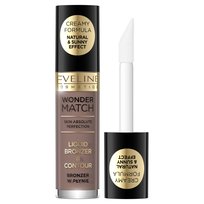 Eveline Cosmetics, Wonder Match, Bronzer w płynie 01, 4.5ml