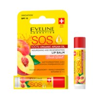 Eveline S.O.S. Odżywczo Regenerujący Balsam do Ust Peach Sorbet 4,5ML Eveline Cosmetics