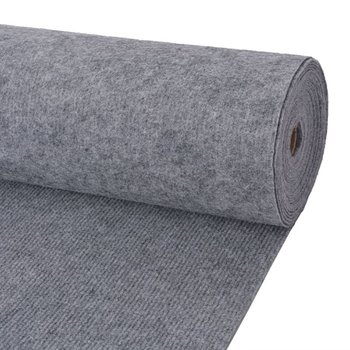 Event Carpet - Grey, 1.2m x 10m, 260-280gsm, Durab - Zakito Europe