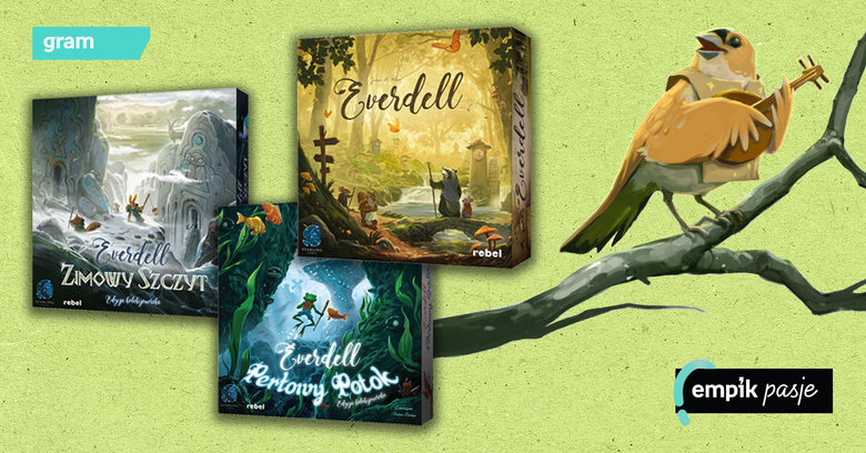 „Everdell”, czyli piękna planszówka o budowaniu miasta w lesie