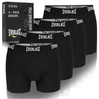 Everlast Bokserki Majtki Męskie EV004 Bawełna Czarne 4 sztuki Rozmiar L Everlast