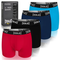 EVERLAST Bokserki Męskie Bawełniane 4 sztuki Rozmiar L Everlast