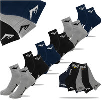 Everlast Skarpety Męskie Zakostki Bawełniane Mix Navy 6 par Rozmiar 39/42 Everlast