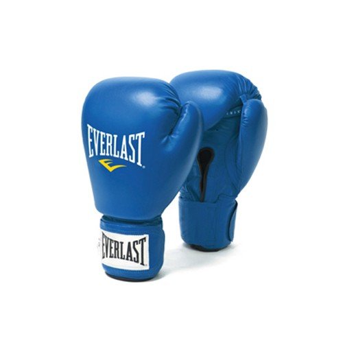 Zdjęcia - Rękawice do sportów walki Everlast Skórzane rękawice bokserskie 651 blue rozmiar 10 oz. 