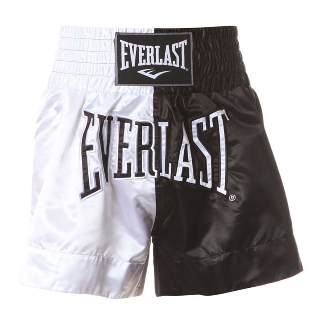 EVERLAST Spodenki Bokserskie Thai, Biało-czarne, L - Everlast | Sport ...