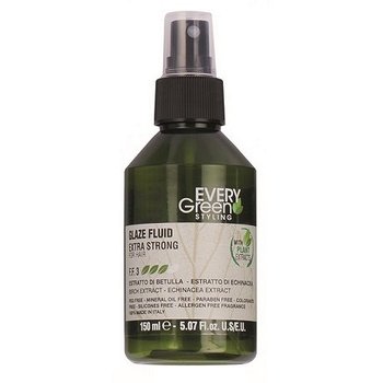 Every Green, Glaze Fluid Extra Strong For Hair ekstra mocny fluid stylizujący do włosów, 150 ml - Every Green