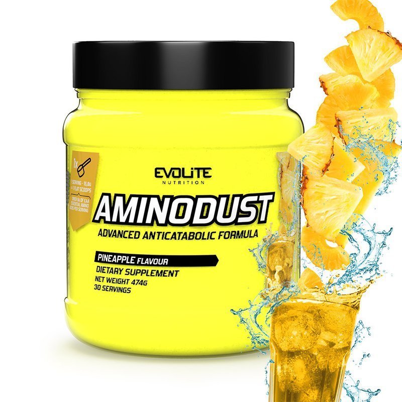 Фото - Амінокислоти Evolite Nutrition Evolite Aminodust 474g Pineapple 